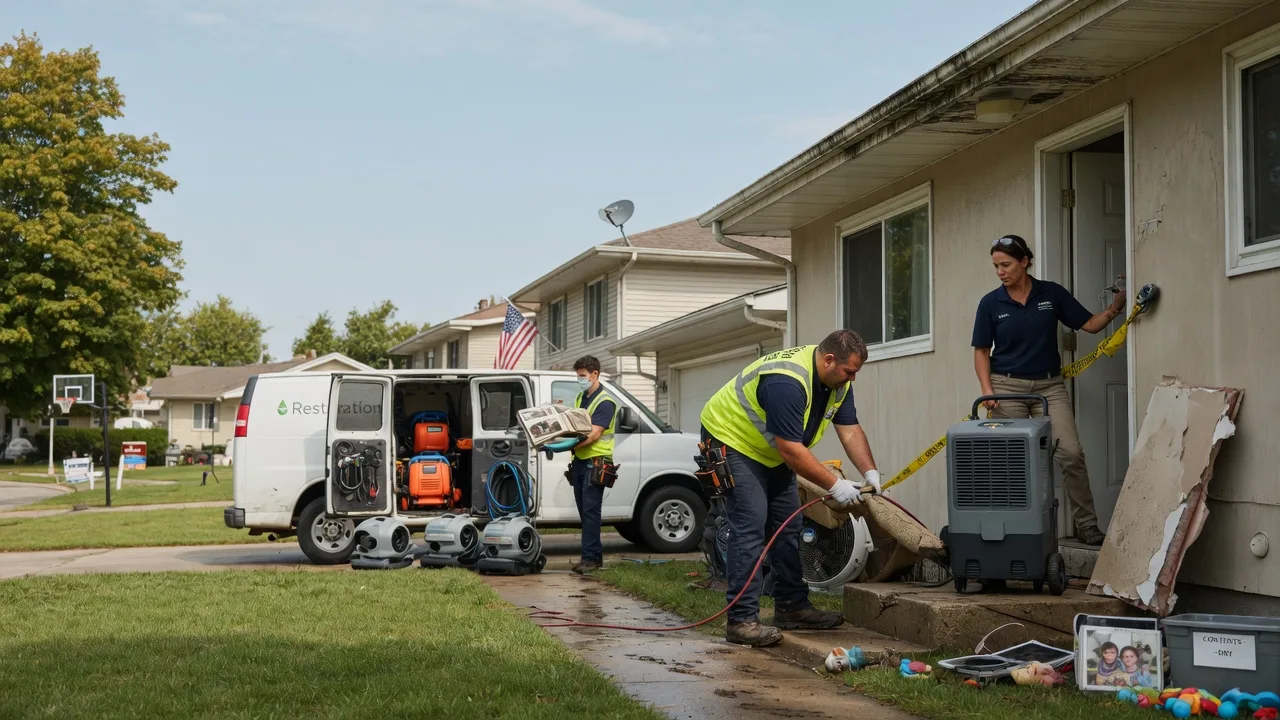 Water Damage Restoration in Coldwater, MS near me